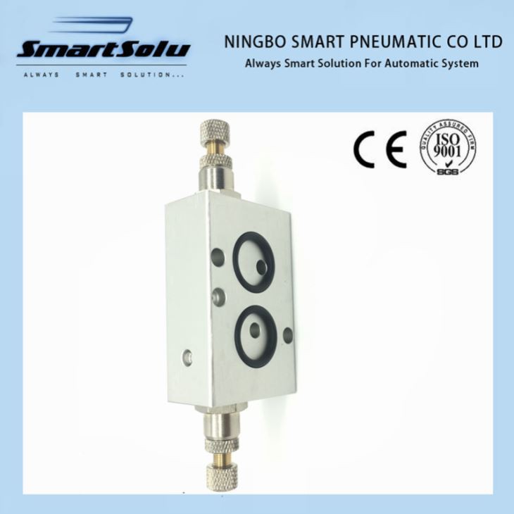 Namur Type Speed Controller Valve 1/4 Double Acting With O-ring