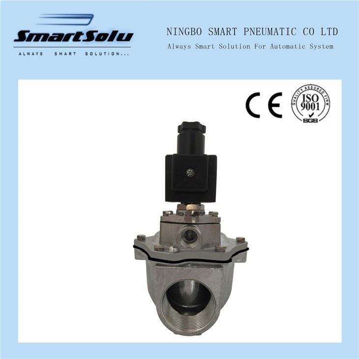 Integral Pilot Solenoid Impulse Valve With NBR Diaphragm 1-1/2